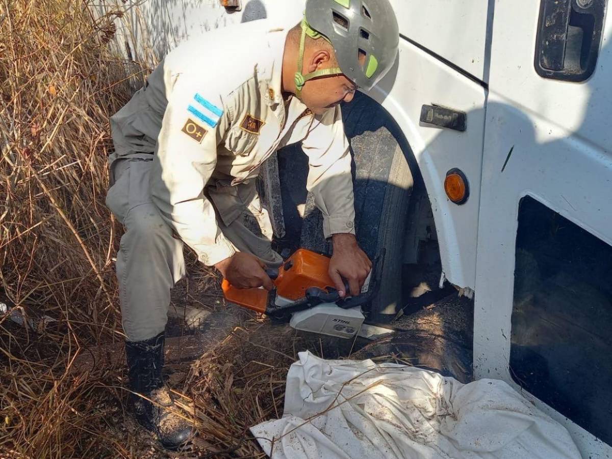 Las impactantes imágenes del accidente en el que murió una menor en Jesús de Otoro