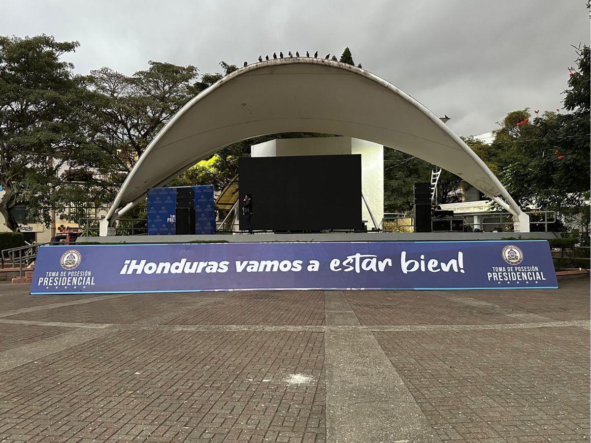 “Honduras vamos a estar bien”: así amaneció el Centro previo a toma de posesión de Asfura