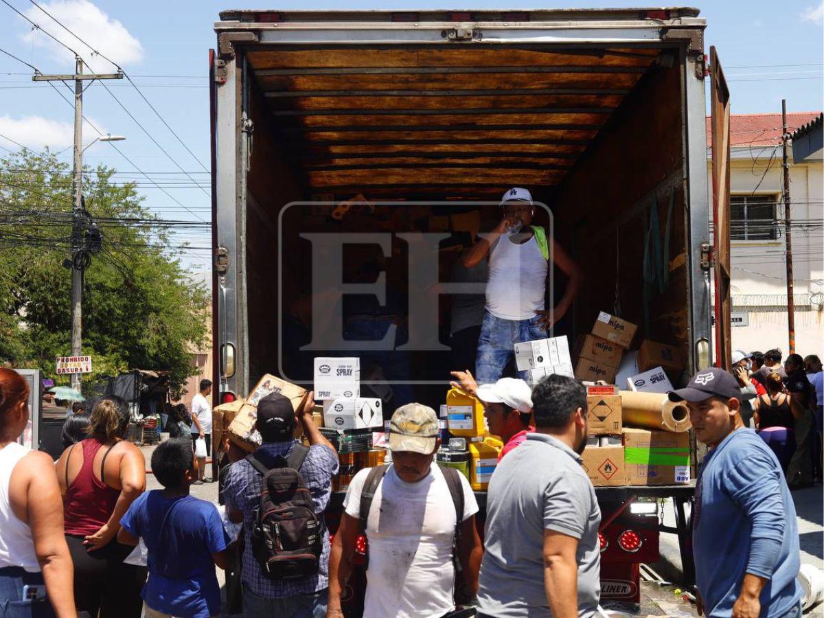 “El niño gritaba: ábranme, ábranme”: afectados en incendio en barrio Medina de SPS