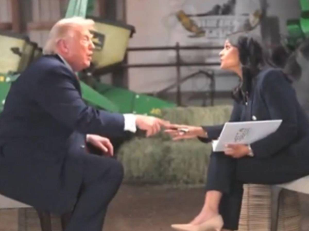 “Tú eres corrupta”: ¿Quién es Kristen Welker, la periodista que fue agredida por Trump antes de abandonar entrevista?