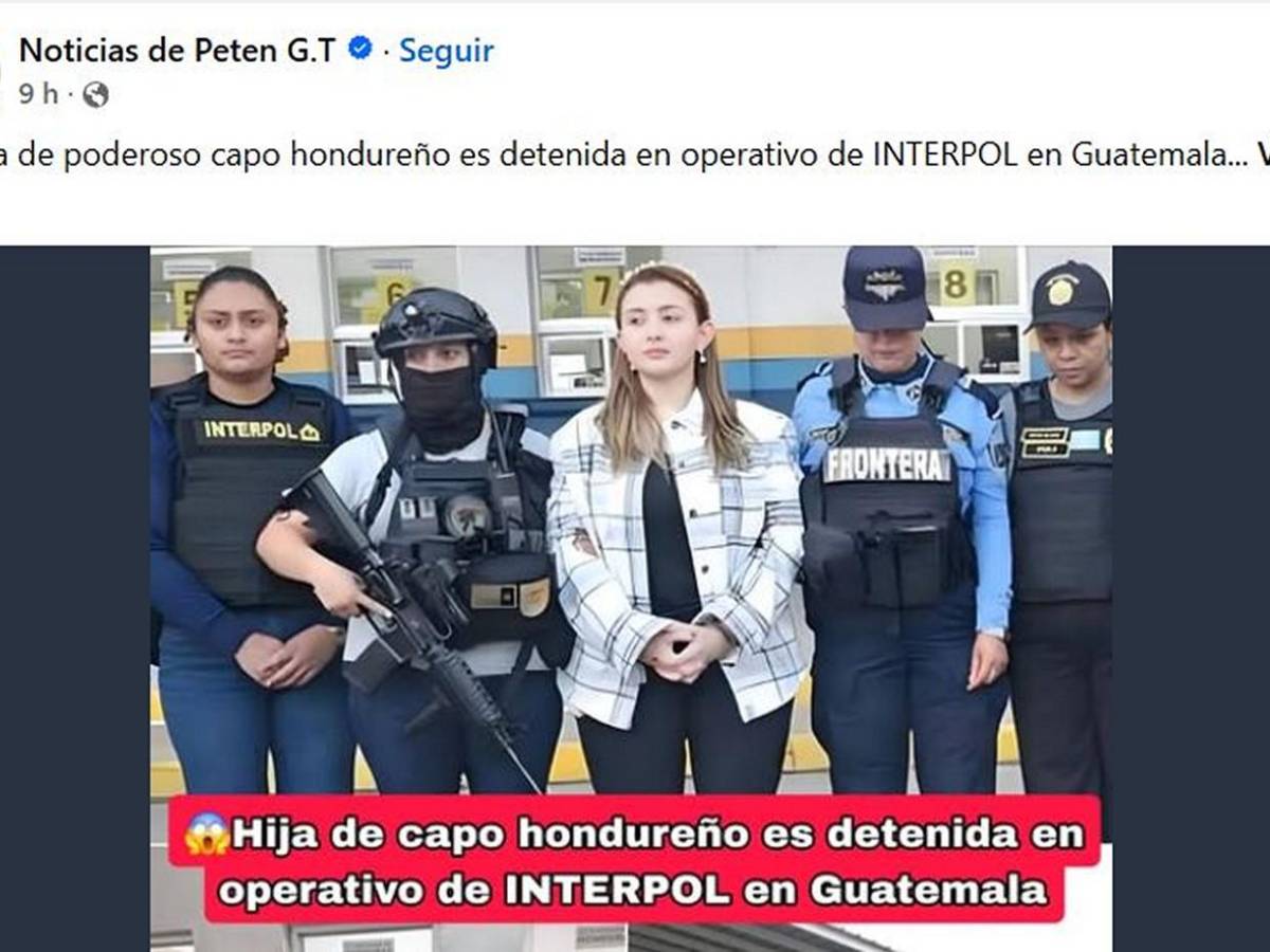 Expulsan a hondureña: Así informó Guatemala la captura de Yosary Valle cerca de la capital chapina