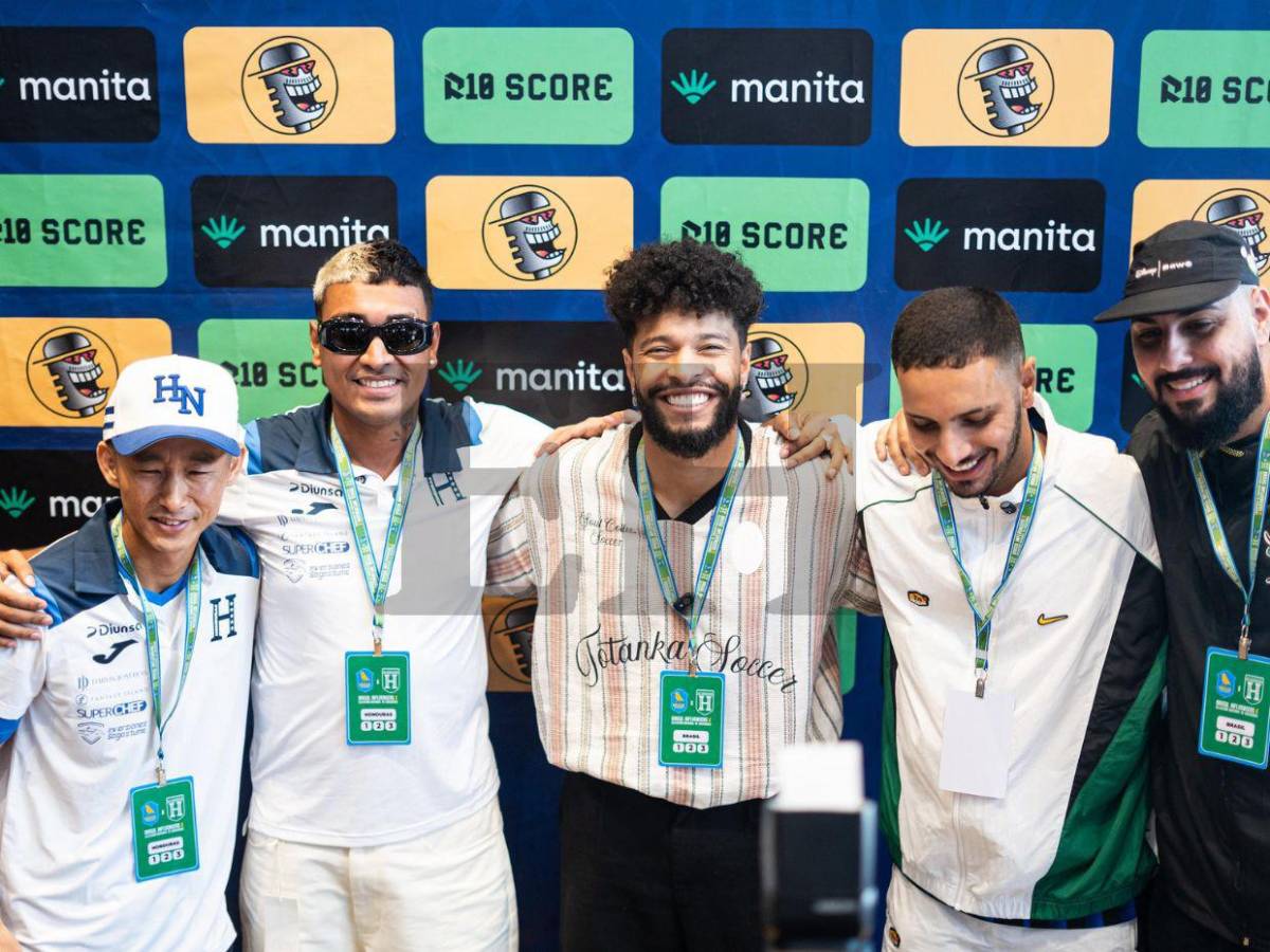 Así fue la conferencia de las selecciones de tiktokers previo al duelo en Sao Paulo