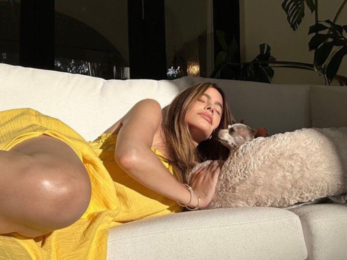 La estrella de Modern Family luce radiente en verano.