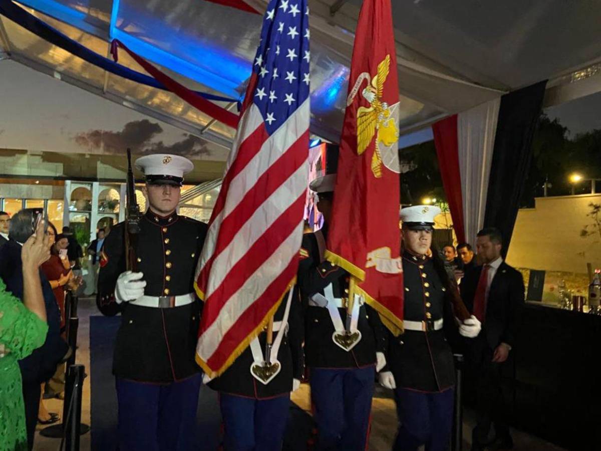 Personalidades presentes en la inauguración de la nueva embajada de EUA