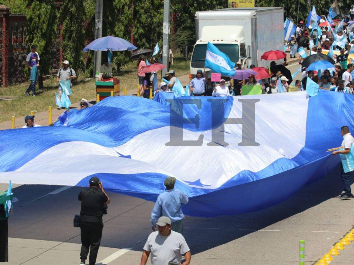 La caminata de las iglesias en Honduras: los rostros y momentos que marcaron la jornada religiosa