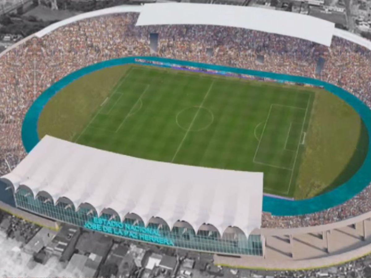 Cuatro estadios de Honduras con grama híbrida en 2025 y hasta pantalla gigante