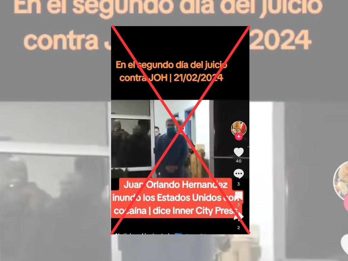$!Captura de pantalla a una publicación de TikTok realizada el 21 de febrero de 2024.