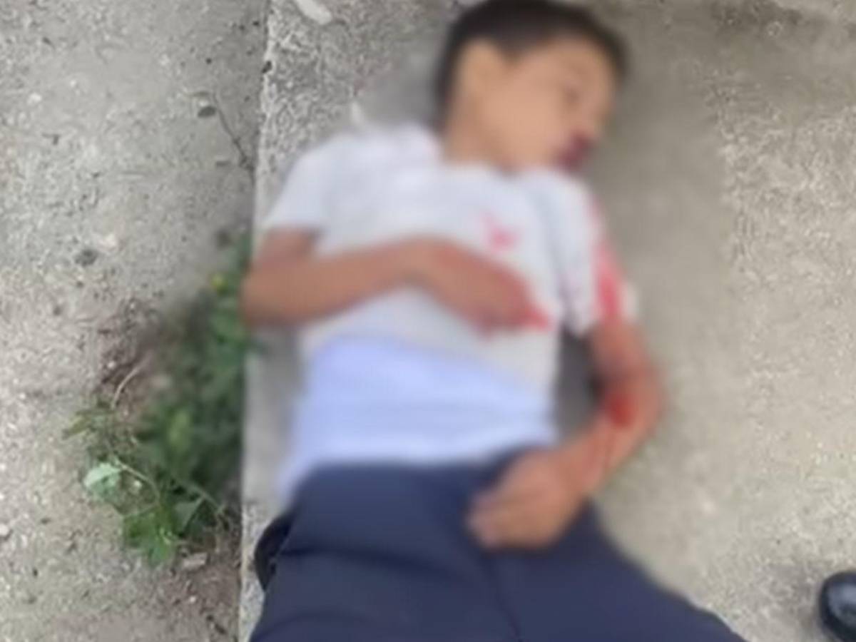 Jefferson Serrano, pequeño que murió tras colisión en Omoa; su hermano gemelo está herido