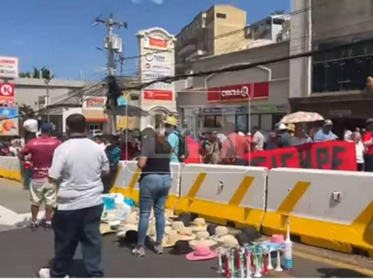 Plazas por mérito, no por bandera: médicos protestan frente a casa presidencial