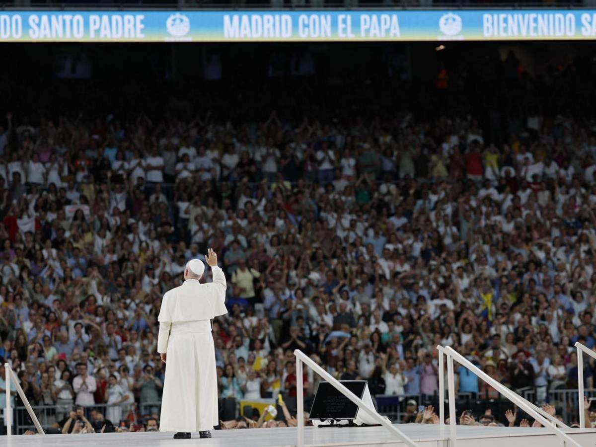 El Papa en el Bernabéu: La Iglesia de Madrid ha hecho un golazo para siempre