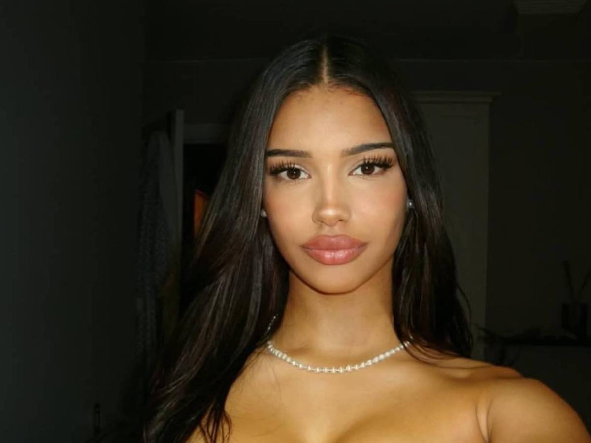 Kiana Dufour, la viral chica que ha sido vinculada con futbolista hondureño