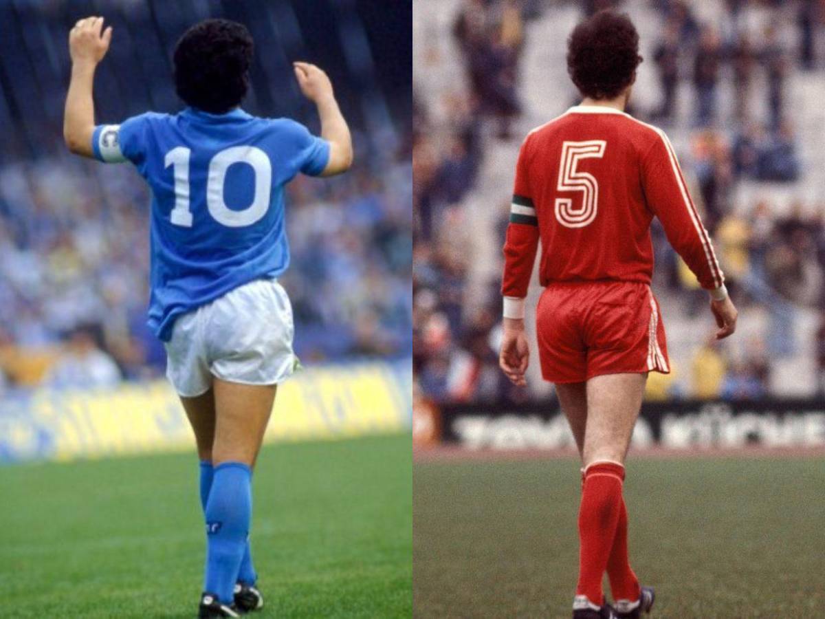 Dorsales que fueron retirados en honor a leyendas como Beckenbauer, Maradona y otros
