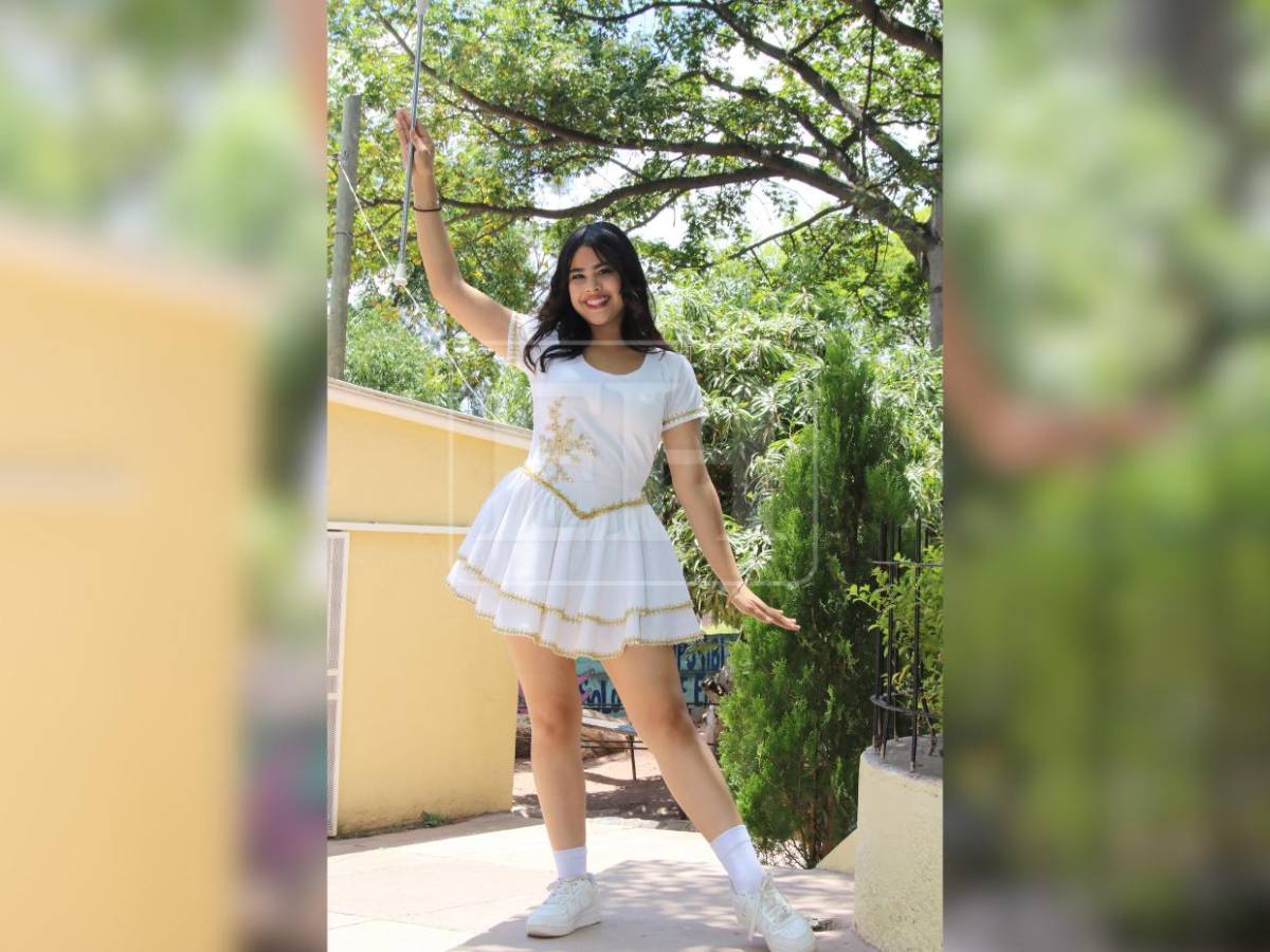 Belleza y coordinación: así se preparan las palillonas del Técnico Honduras