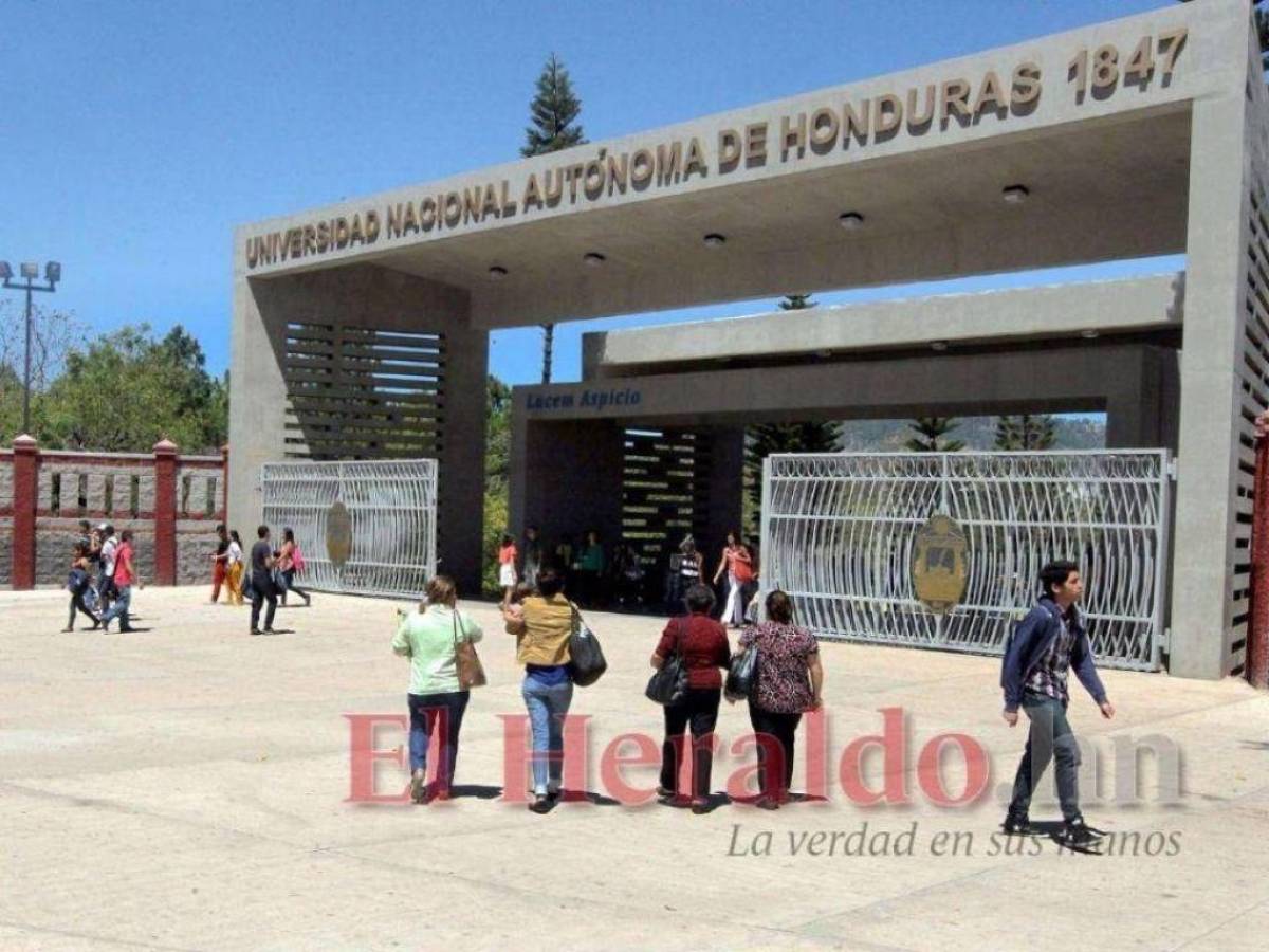 Estudiantes de la UNAH se oponen a la presencialidad