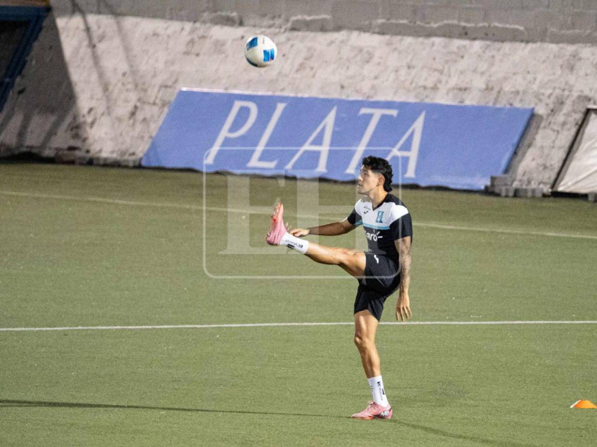 Entreno de Honduras: Sorpresa en el 11 y exseleccionado nicaragüense visita a la H