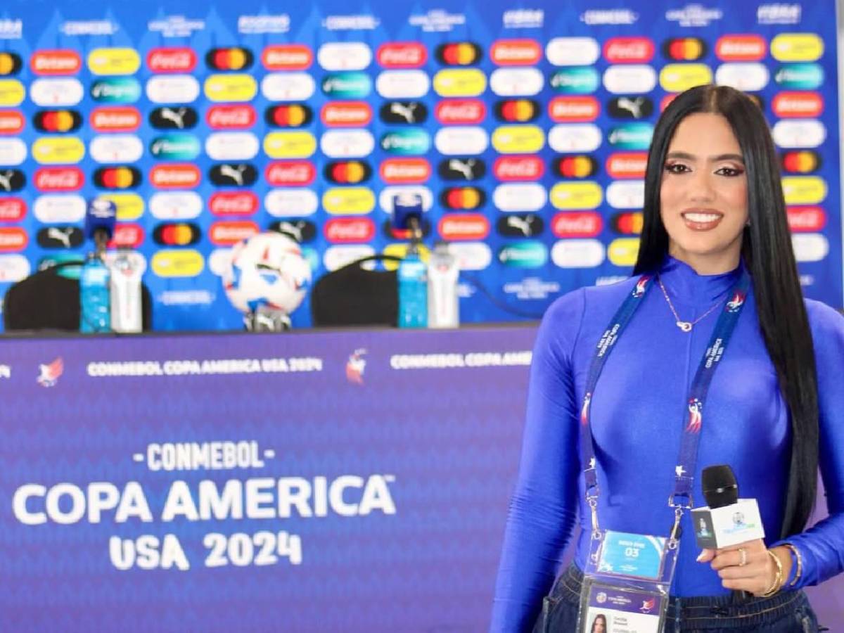 ¿Quién es la exreina de belleza que estuvo en la llegada de la Selección de Honduras a Houston?