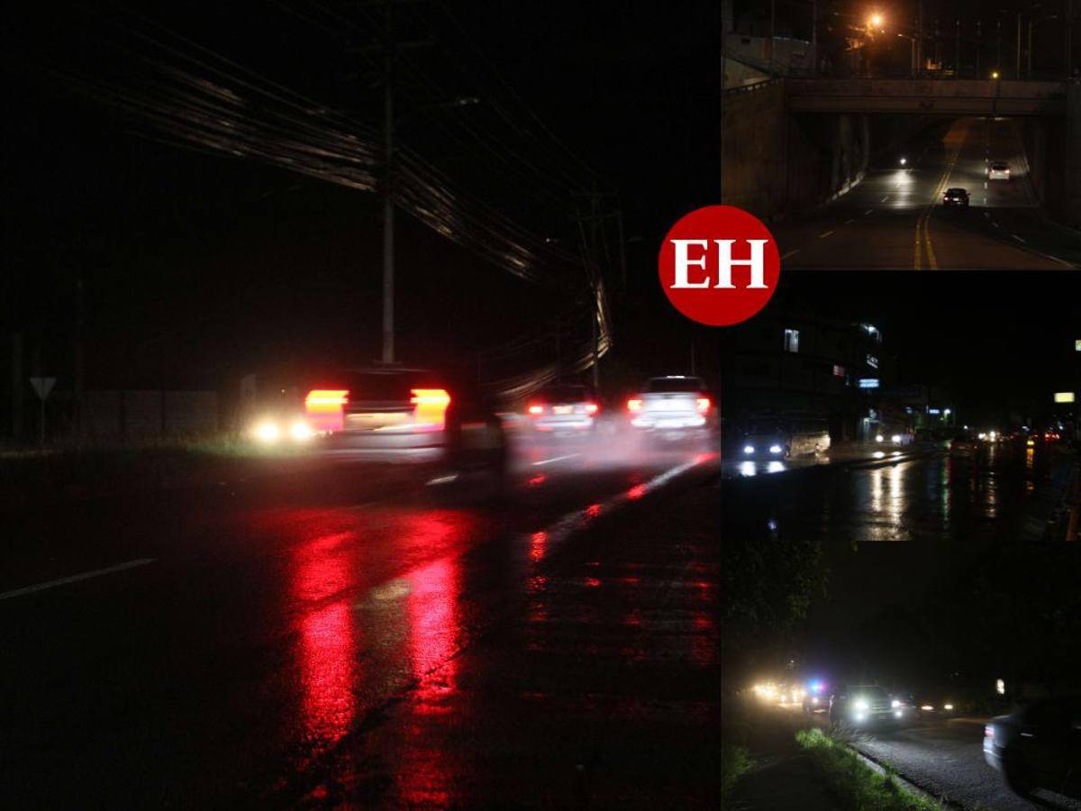 Las noches se viven a oscuras en la capital de Honduras