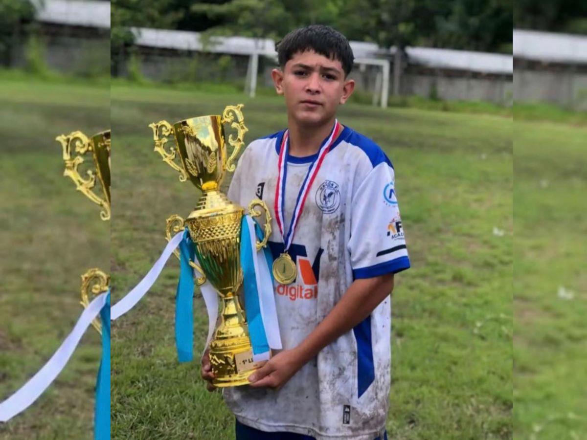 Emerson Villanueva, menor que habría muerto tras impacto de bala perdida en Lempira