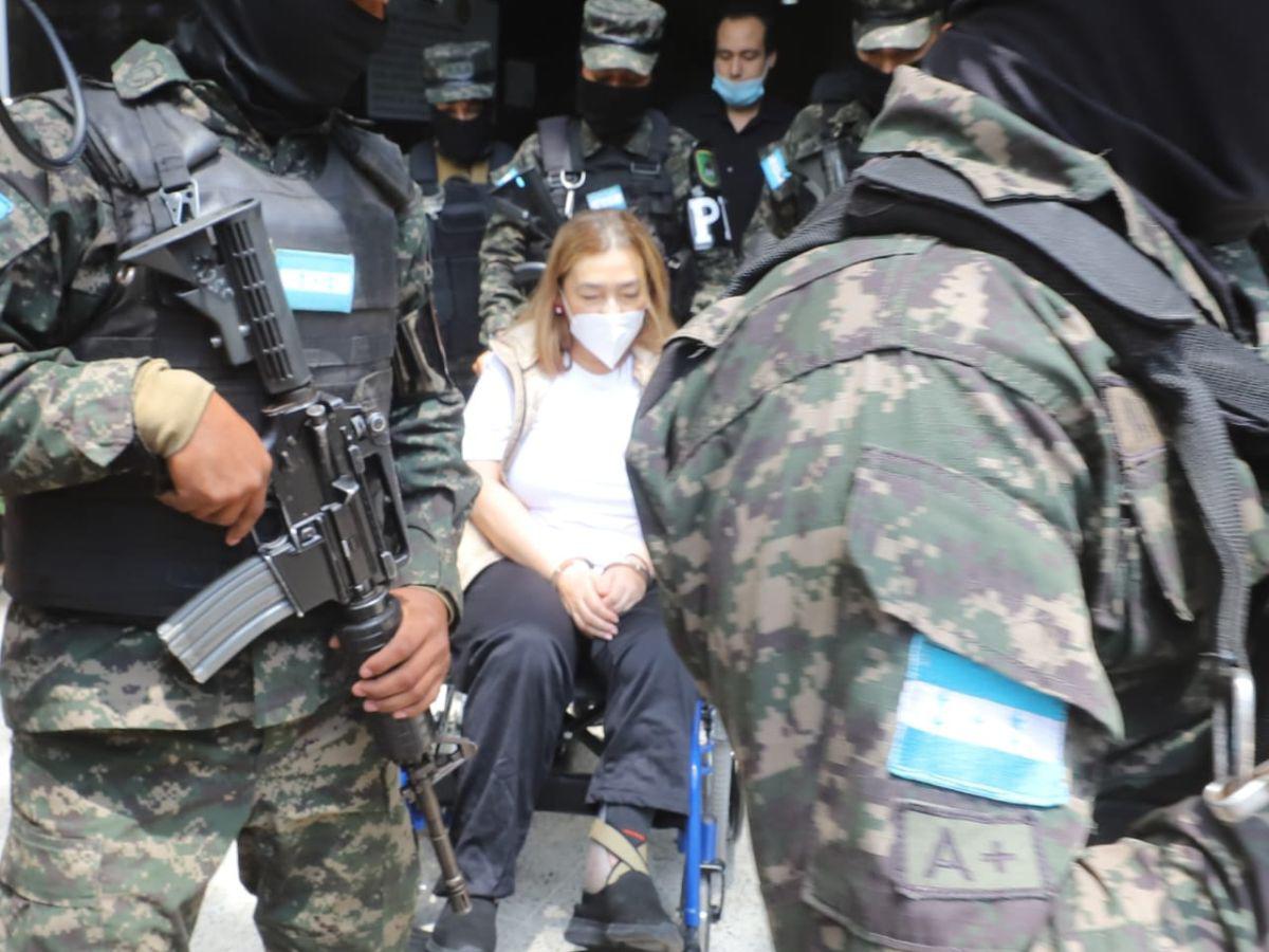 Exministra de Finanzas, Rocío Tábora, se somete nuevamente a evaluación médica