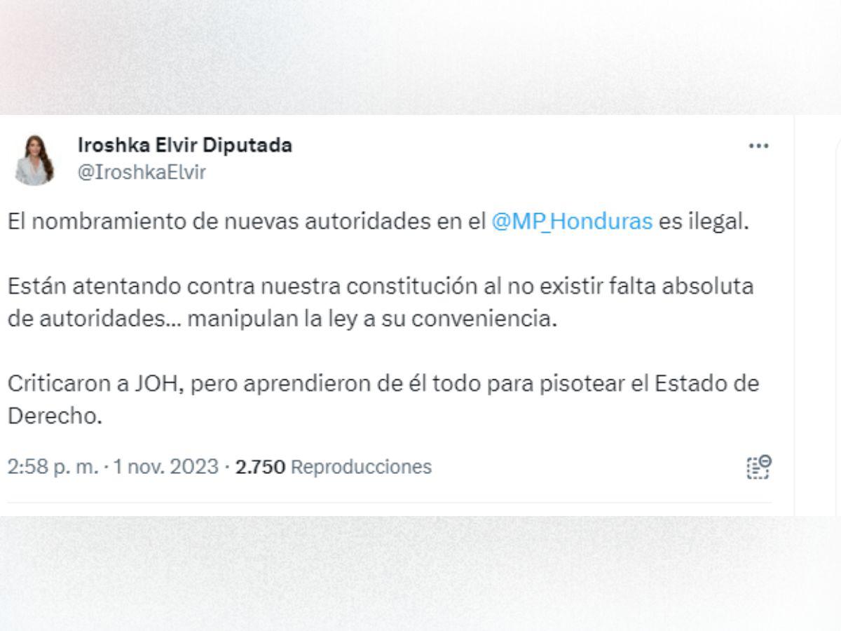 Reacciones ante la imposición de fiscal interino por parte del oficialismo