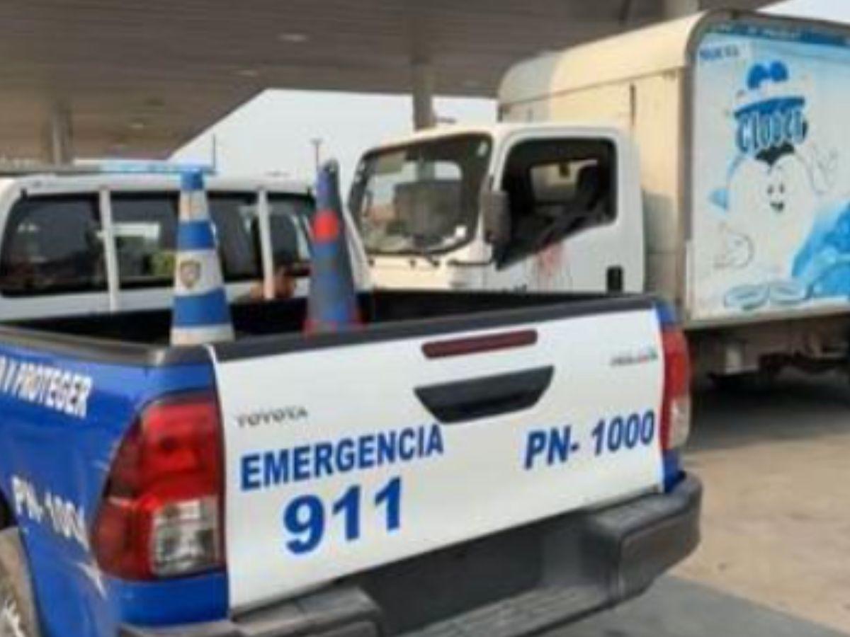 Un herido deja asalto a un camión en la colonia Jerusalén en La Lima