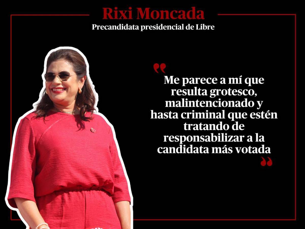El CNE debe explicaciones y las FF AA no son responsables: Frases de Rixi Moncada por atraso de maletas