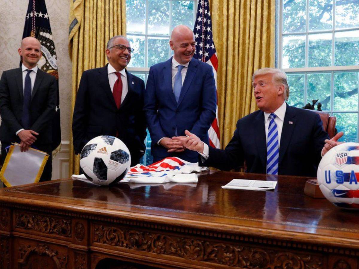 ¿Buena noticia para Honduras? La propuesta de Trump a la FIFA para próximos Mundiales
