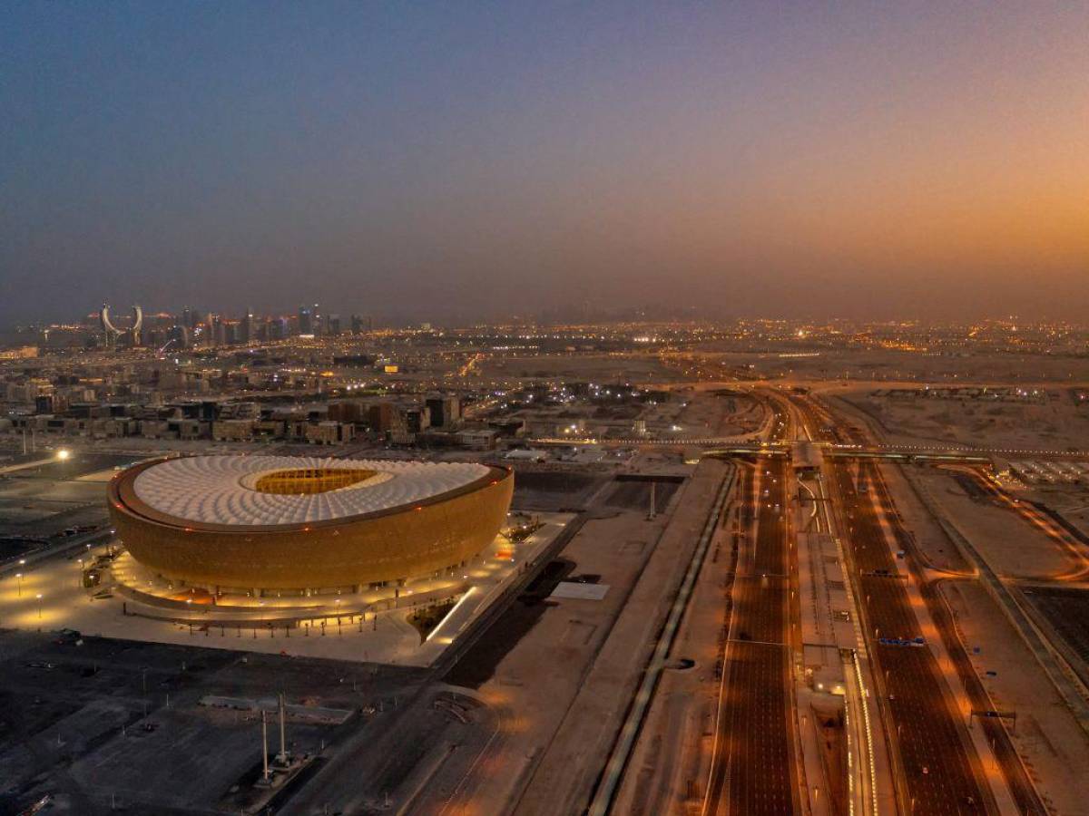 Imponente y majestuoso: así es el espectacular estadio Icónico de Lusail, sede de la final de Qatar 2022