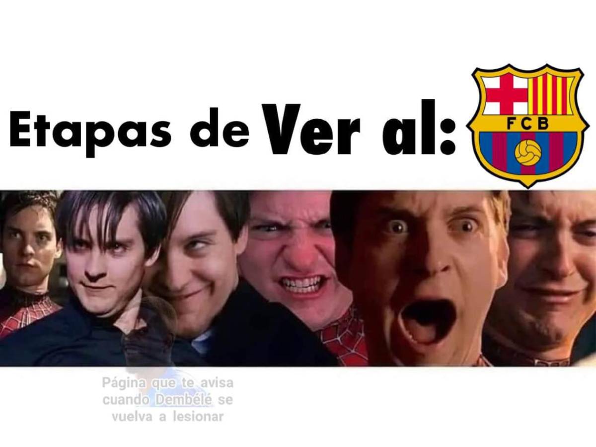 Se burlan del Real Madrid: Los memes que dejó el triunfo de Barcelona ante Benfica en Champions