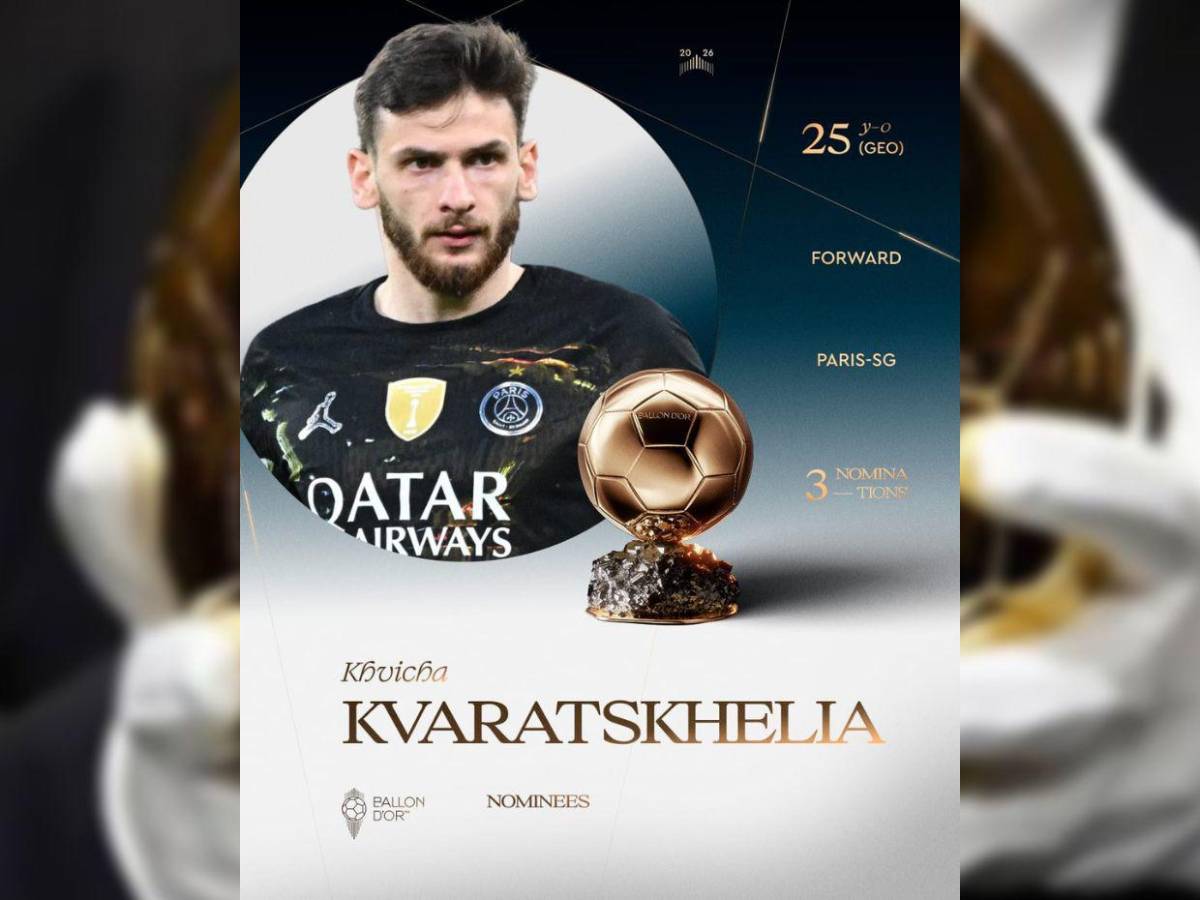 ¿Sorpresas? Estos son los 30 futbolistas nominados al Balón de Oro 2026