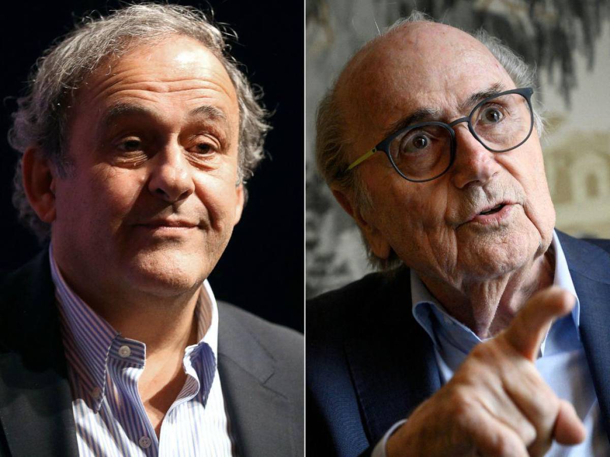 Solicitan un año y ocho meses de prisión contra Michel Platini y Sepp Blatter