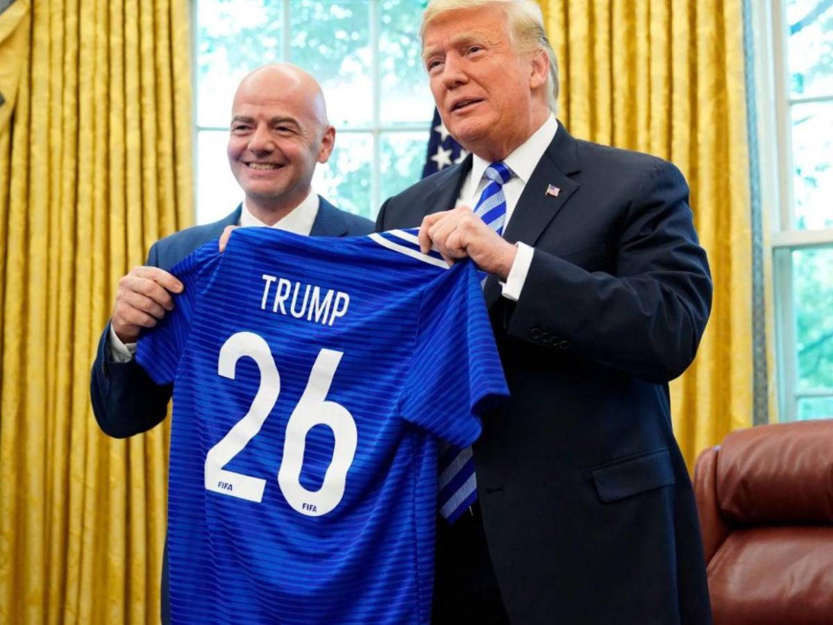 ¿Buena noticia para Honduras? La propuesta de Trump a la FIFA para próximos Mundiales