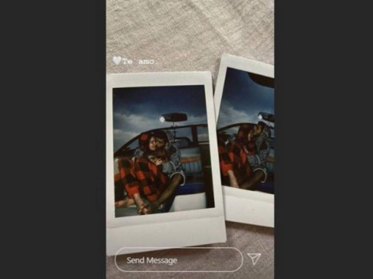 La primera foto pública de Nodal y Belinda.