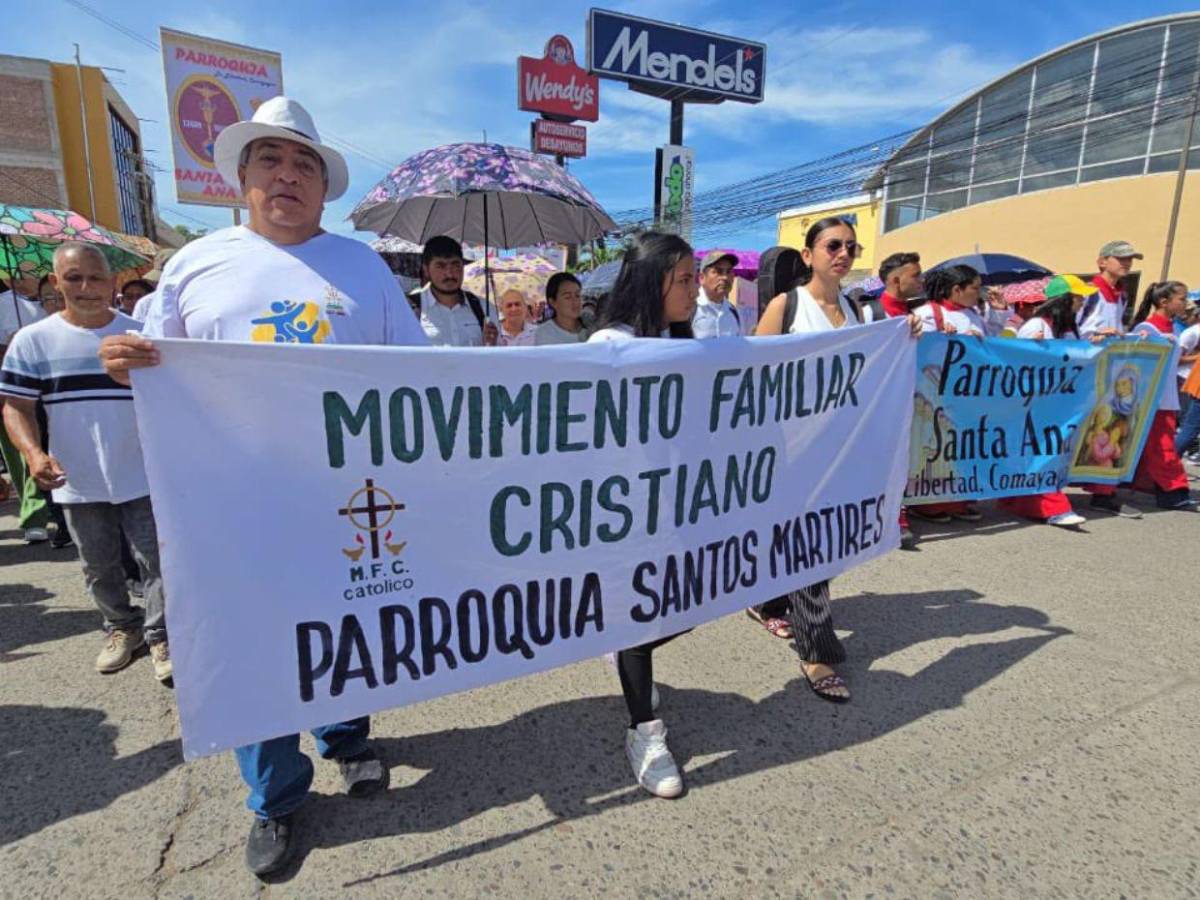 Histórica caminata de oración une a hondureños en todo el país
