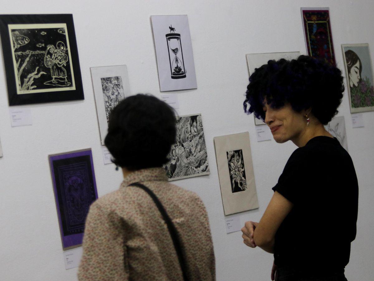 Muestra de arte: La muerte puesta en grabado