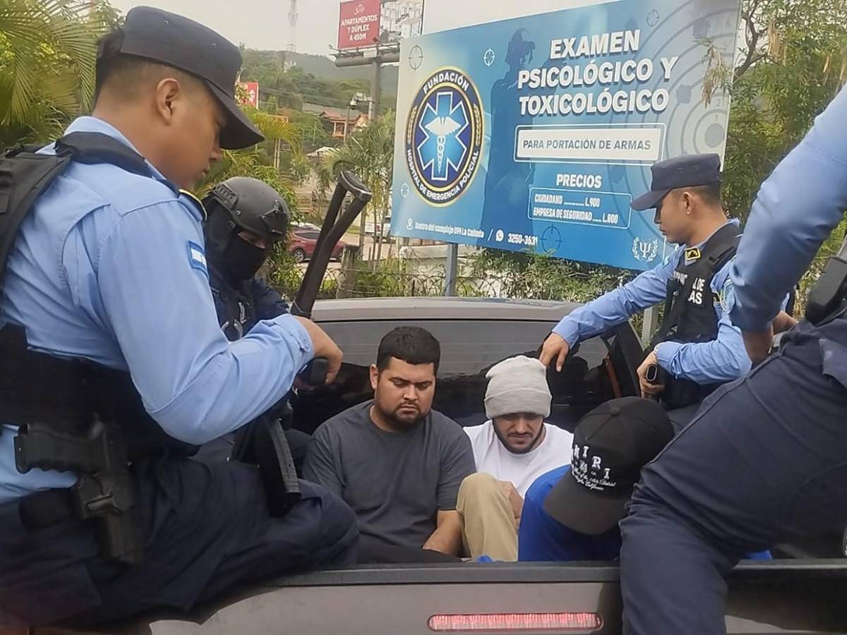 Banda de taxis VIP sometía a sus víctimas para robarles en Tegucigalpa