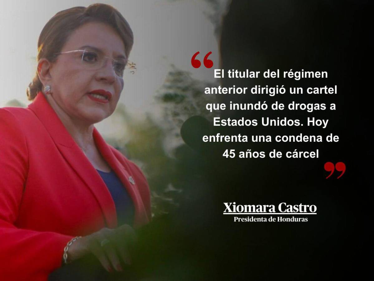 Frases de la presidenta Castro durante la inauguración del mes patrio en Honduras