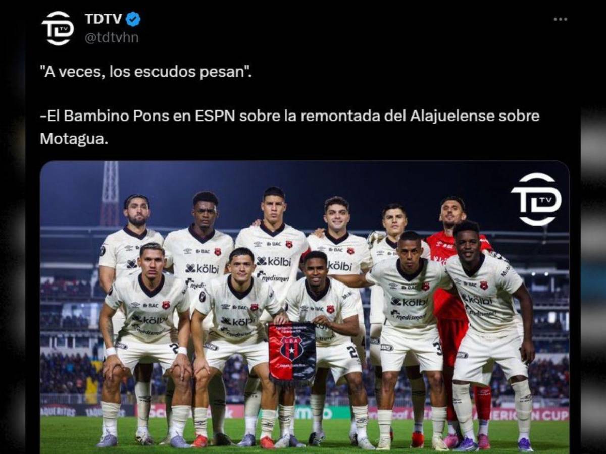 Equipo pecho frío: Lo que dice la prensa de Honduras y Costa Rica tras la eliminación de Motagua