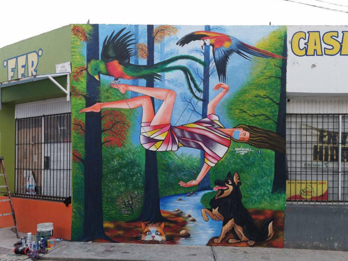 Artista de Honduras dejará su huella en México y Estados Unidos