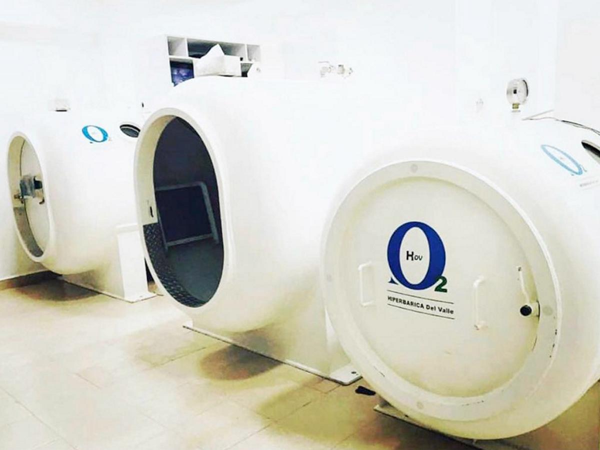 Las cámaras hiperbáricas son unidades que ayudan a recuperar el físico de los futbolistas.