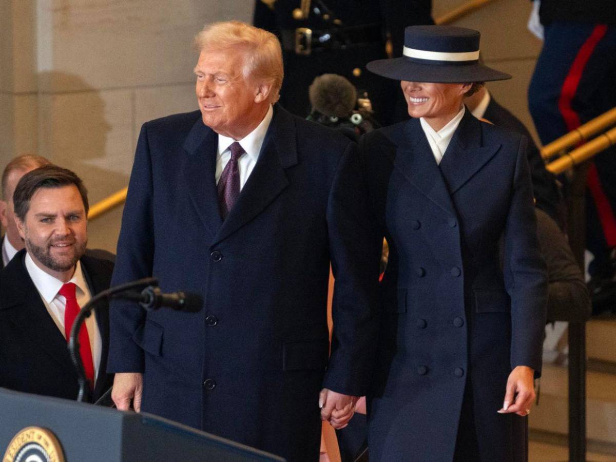 Las mejores fotos de Donald Trump durante su toma de posesión