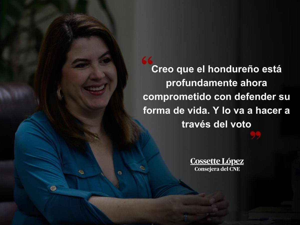 Creemos que nuestras comunicaciones están intervenidas: Frases de Cossette López antes de dejar la presidencia del CNE