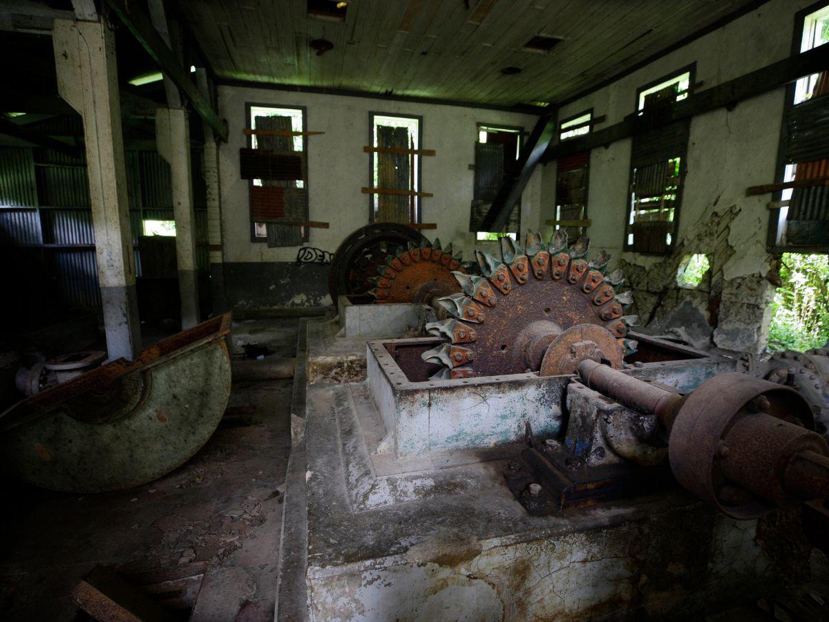 La antigua planta eléctrica, que fue incluso la primera de Centroamérica, podría ser un museo que albergue la historia de la minería; eso proyectan sus habitantes, pero se requiere una inversión millonaria.