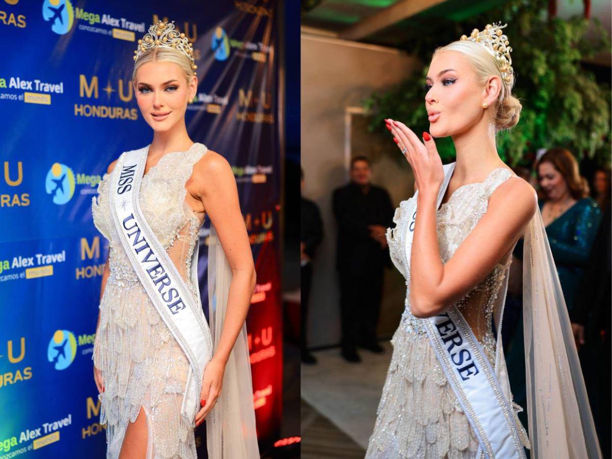 Así luce Victoria Kjær Theilvig en la gala final de Miss Honduras Universo 2025