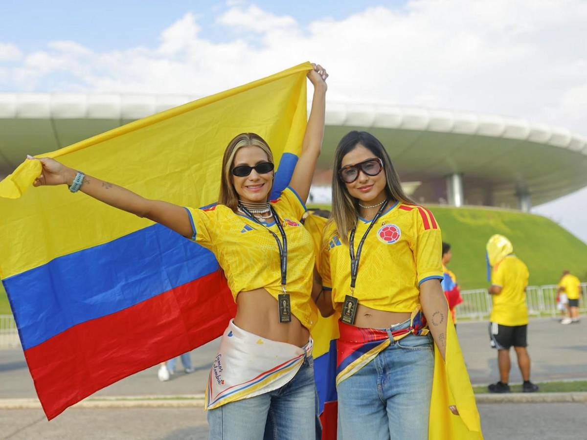 La colorida previa de Colombia ante RD Congo por la clasificación anticipada