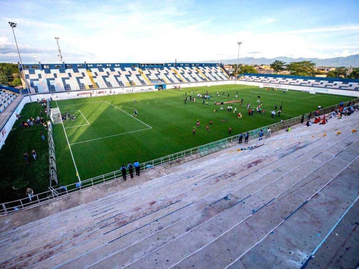 Cuánto costó instalarle grama híbrida a los estadios de Tegucigalpa, SPS, La Ceiba y Juticalpa