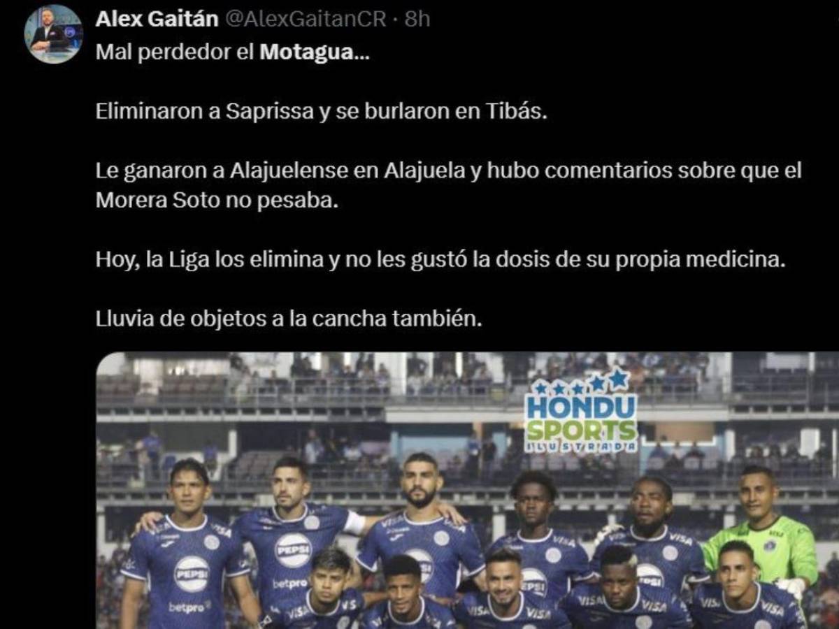 Equipo pecho frío: Lo que dice la prensa de Honduras y Costa Rica tras la eliminación de Motagua