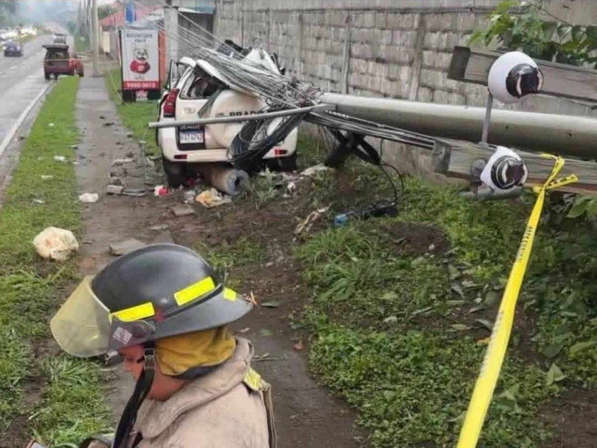 Ingeniero muere en accidente en SPS y queda entre amasijo de hierro