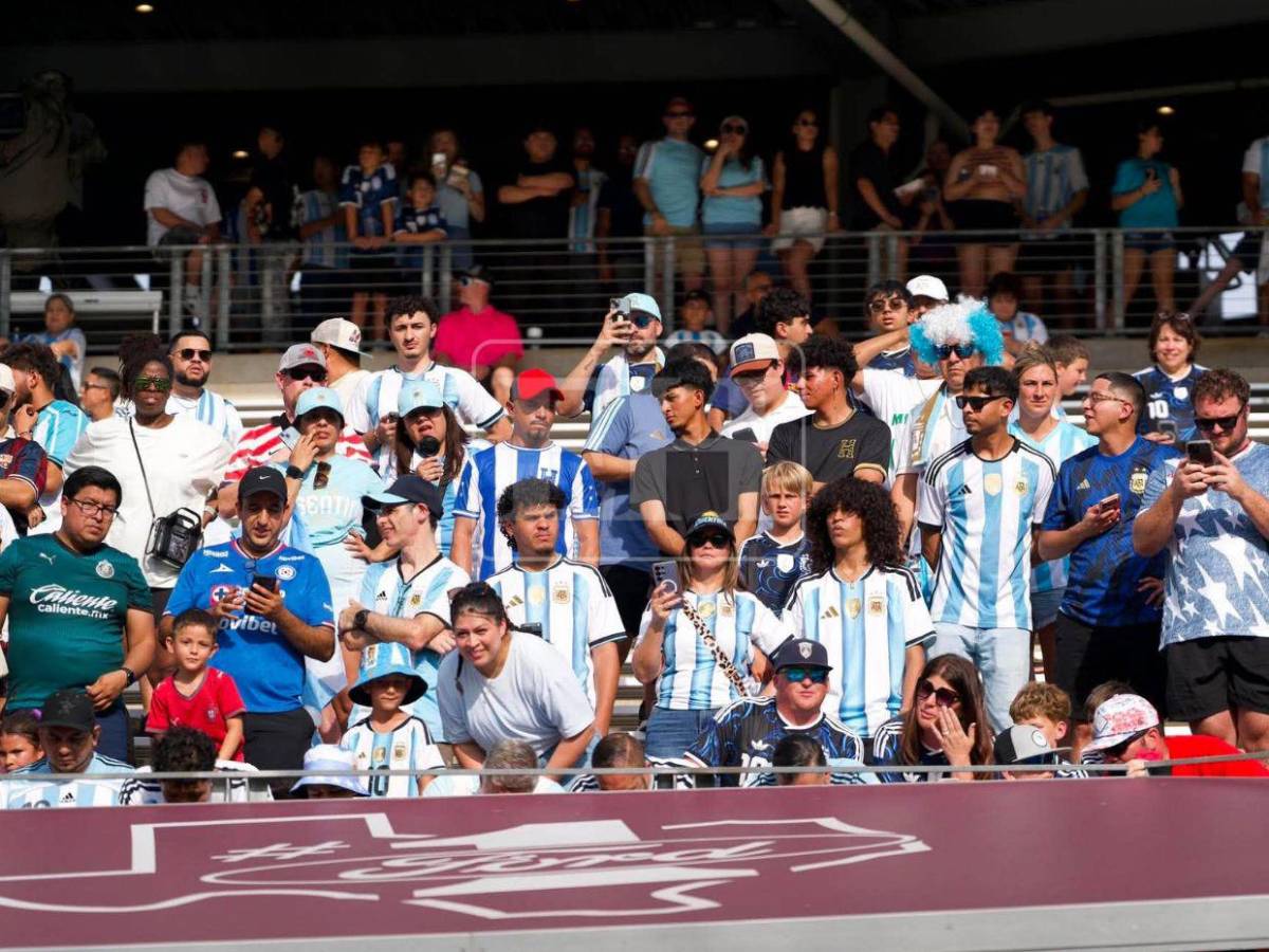 Honduras vs Argentina: fiesta de catrachos y argentinos en la previa; asiáticos sorprenden