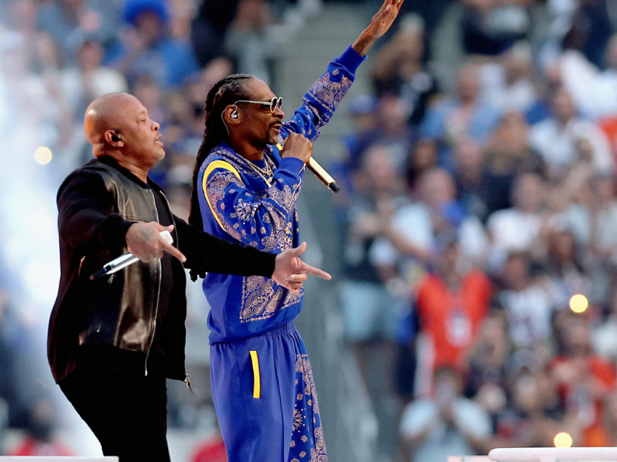 Las leyendas del Hip Hop se apoderan del Super Bowl LVI
